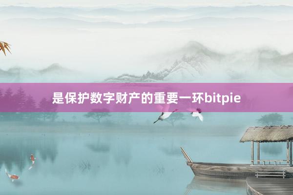 是保护数字财产的重要一环bitpie