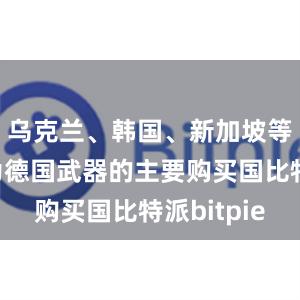 乌克兰、韩国、新加坡等国已成为德国武器的主要购买国比特派bitpie