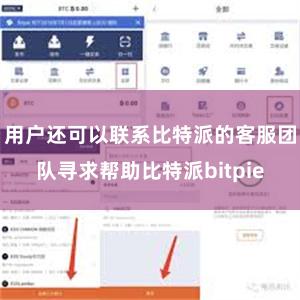 用户还可以联系比特派的客服团队寻求帮助比特派bitpie