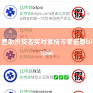 匡助投资者实时掌持市集信息bitpie